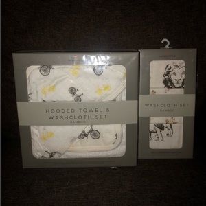 New Castle Hooded Towel/Wash Cloth Sets